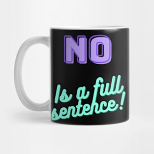 Full Sentence Mug